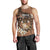 Personalised Tonga Emancipation Day Men Tank Top Tongan Ngatu Pattern - Brown Version