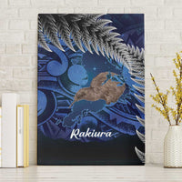 New Zealand Stewart Island Canvas Wall Art Rakiura Kiwi Maori Glowing Sky
