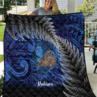 New Zealand Stewart Island Quilt Rakiura Kiwi Maori Glowing Sky