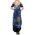 New Zealand Stewart Island Summer Maxi Dress Rakiura Kiwi Maori Glowing Sky
