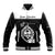 Guam Liberation Day Baseball Jacket Biba Guahan Chamorro 80th Anniversary - Black