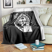Guam Liberation Day Blanket Biba Guahan Chamorro 80th Anniversary - Black LT14 Black - Polynesian Pride
