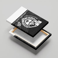 Guam Liberation Day Canvas Wall Art Biba Guahan Chamorro 80th Anniversary - Black LT14 - Polynesian Pride