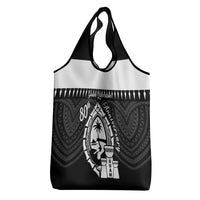 Guam Liberation Day Grocery Bag Biba Guahan Chamorro 80th Anniversary - Black LT14 - Polynesian Pride