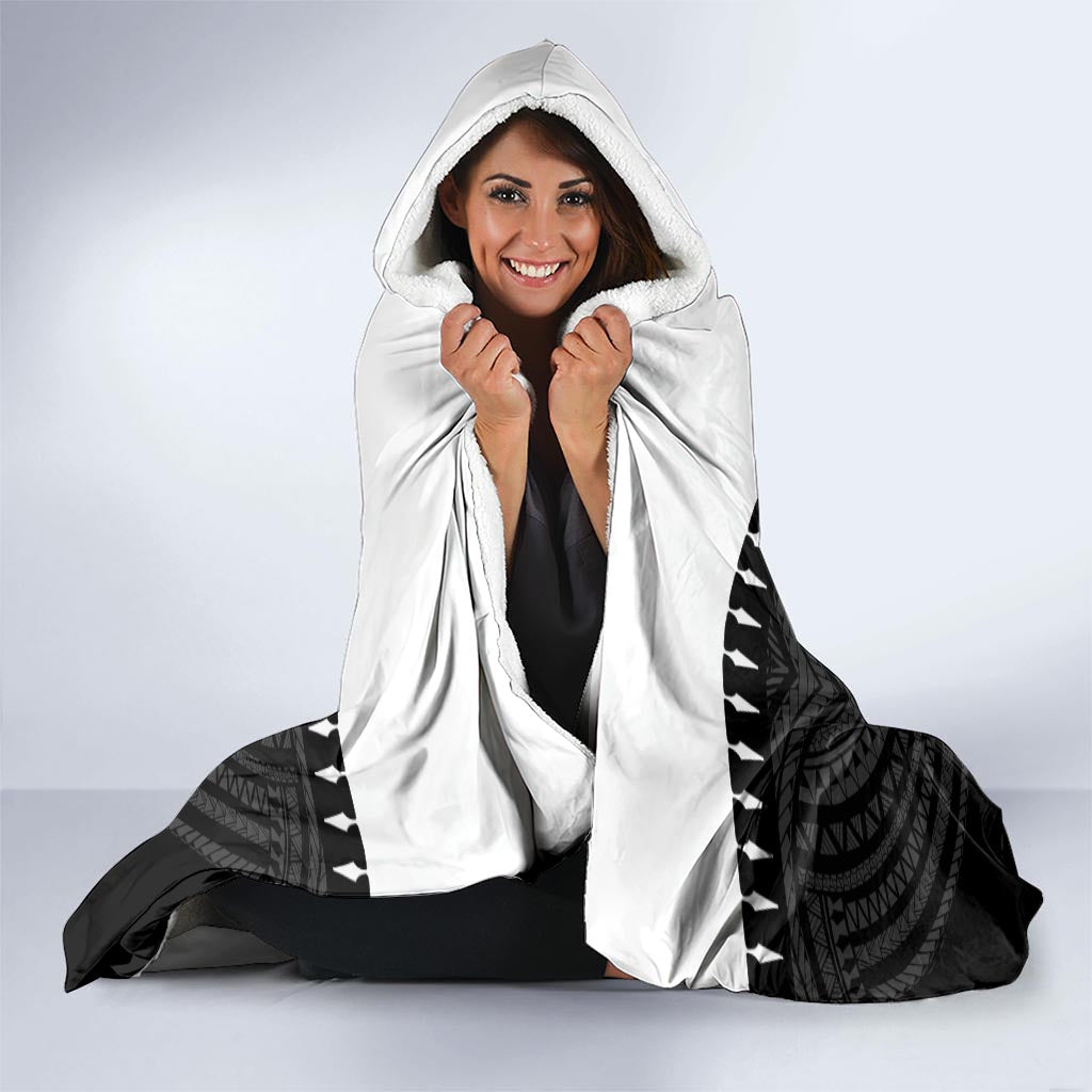Guam Liberation Day Hooded Blanket Biba Guahan Chamorro 80th Anniversary - Black LT14 - Polynesian Pride