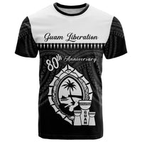 Guam Liberation Day T Shirt Biba Guahan Chamorro 80th Anniversary - Black