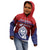 Guam Liberation Day Kid Hoodie Biba Guahan Chamorro 80th Anniversary - Blue