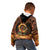 Samoa Teuila 2024 Festival Kid Hoodie Samoan Siva Afi With Red Gingers