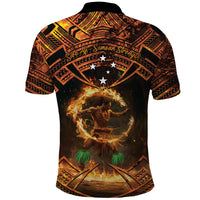 Samoa Teuila 2024 Festival Polo Shirt Samoan Siva Afi With Red Gingers