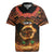 Samoa Teuila 2024 Festival Rugby Jersey Samoan Siva Afi With Red Gingers