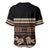 Black Samoa Siapo Teuila Flowers Baseball Jersey