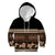 Black Samoa Siapo Teuila Flowers Kid Hoodie