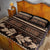 Black Samoa Siapo Teuila Flowers Quilt Bed Set