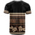 Black Samoa Siapo Teuila Flowers T Shirt