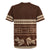 Brown Samoa Siapo Teuila Flowers Rugby Jersey