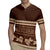 Brown Samoa Siapo Teuila Flowers Rugby Jersey