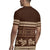 Brown Samoa Siapo Teuila Flowers Rugby Jersey