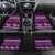 Purple Samoa Siapo Teuila Flowers Car Mats