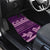 Purple Samoa Siapo Teuila Flowers Car Mats