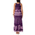 Purple Samoa Siapo Teuila Flowers Family Matching Tank Maxi Dress and Hawaiian Shirt