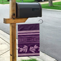 Purple Samoa Siapo Teuila Flowers Garden Flag