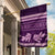 Purple Samoa Siapo Teuila Flowers Garden Flag