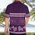Purple Samoa Siapo Teuila Flowers Hawaiian Shirt