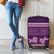 Purple Samoa Siapo Teuila Flowers Luggage Cover