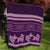 Purple Samoa Siapo Teuila Flowers Quilt