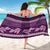 Purple Samoa Siapo Teuila Flowers Sarong