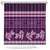 Purple Samoa Siapo Teuila Flowers Shower Curtain