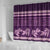 Purple Samoa Siapo Teuila Flowers Shower Curtain