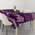 Purple Samoa Siapo Teuila Flowers Tablecloth