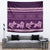 Purple Samoa Siapo Teuila Flowers Tapestry