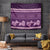 Purple Samoa Siapo Teuila Flowers Tapestry