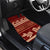 Red Samoa Siapo Teuila Flowers Car Mats