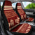 Red Samoa Siapo Teuila Flowers Car Seat Cover