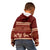 Red Samoa Siapo Teuila Flowers Kid Hoodie