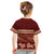 Red Samoa Siapo Teuila Flowers Kid T Shirt