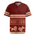 Red Samoa Siapo Teuila Flowers Rugby Jersey