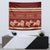 Red Samoa Siapo Teuila Flowers Tapestry