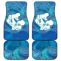 Turquoise Polynesia Father's Day Car Mats Dad You Are My Hero LT14 - Polynesian Pride