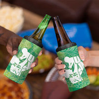 Green Polynesia Father's Day 4 in 1 Can Cooler Tumbler Dad You Are My Hero LT14 - Polynesian Pride