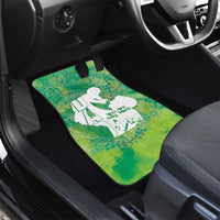 Green Polynesia Father's Day Car Mats Dad You Are My Hero LT14 - Polynesian Pride