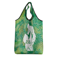 Green Polynesia Father's Day Grocery Bag Dad You Are My Hero LT14 - Polynesian Pride