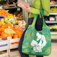 Green Polynesia Father's Day Grocery Bag Dad You Are My Hero LT14 - Polynesian Pride
