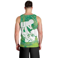 Green Polynesia Father's Day Men Tank Top Dad You Are My Hero LT14 - Polynesian Pride