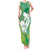 Green Polynesia Father's Day Tank Maxi Dress Dad You Are My Hero