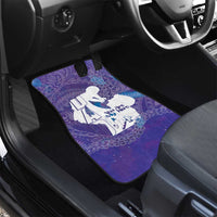 Purple Polynesia Father's Day Car Mats Dad You Are My Hero LT14 - Polynesian Pride