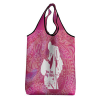 Pink Polynesia Father's Day Grocery Bag Dad You Are My Hero LT14 - Polynesian Pride